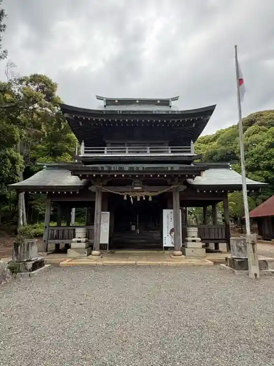 嘉川八幡宮の本殿・本堂
