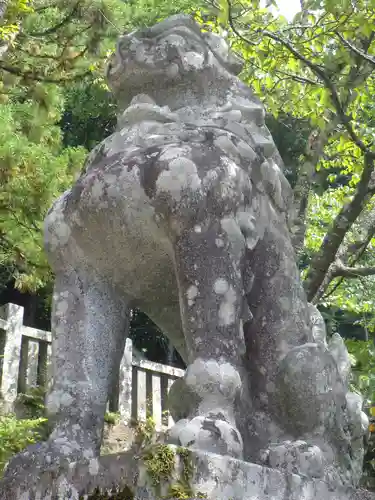 戸隠神社中社の狛犬