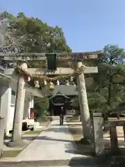 松陰神社の鳥居