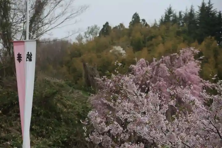 八幡神社の景色