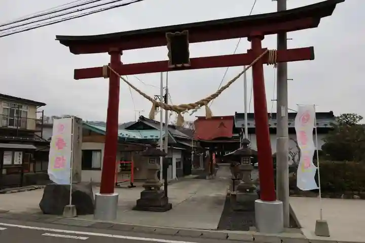 大鏑神社の鳥居