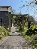 北向八幡神社の鳥居