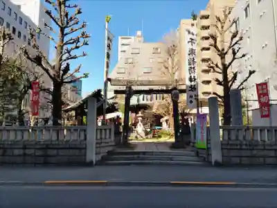 千束稲荷神社の鳥居