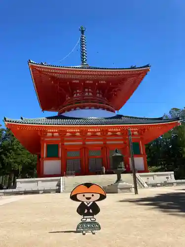 高野山金剛峯寺の塔