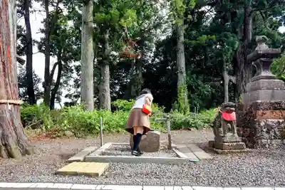 熊野那智神社の手水舎