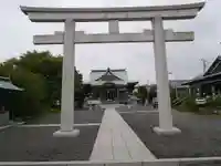 龍口明神社の鳥居