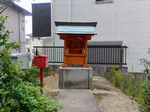 南外山八幡社の末社・摂社