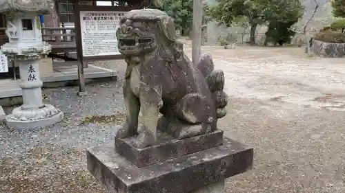 瀬田八幡宮の狛犬