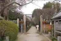 宝戒寺の山門・神門