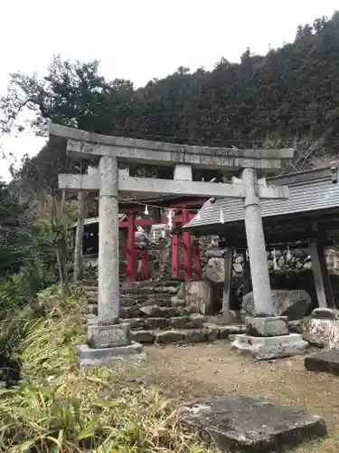 権五郎神社の鳥居