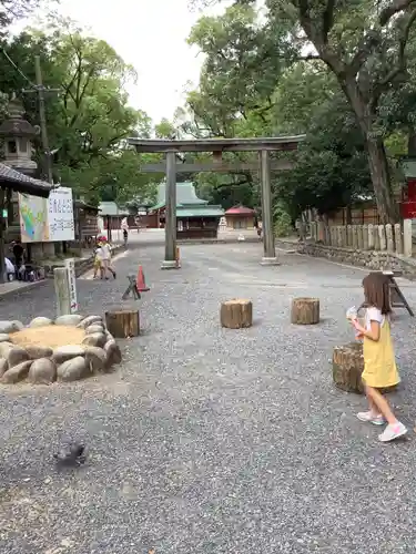 川原神社の鳥居