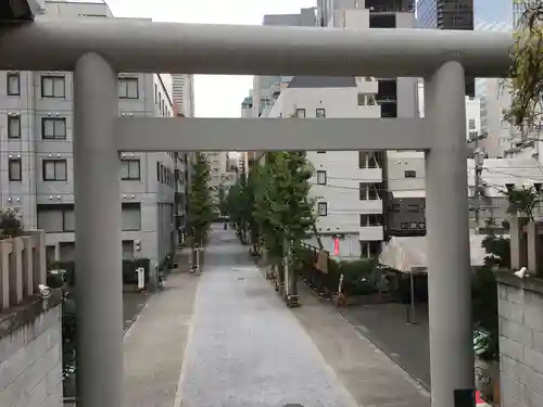 芝大神宮の鳥居