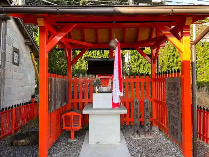 白菊大明神・白髭大明神(滋賀県)