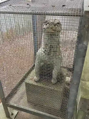 窯神神社の狛犬