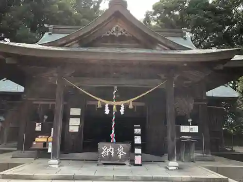 都萬神社の本殿・本堂