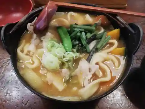 武田神社の食事