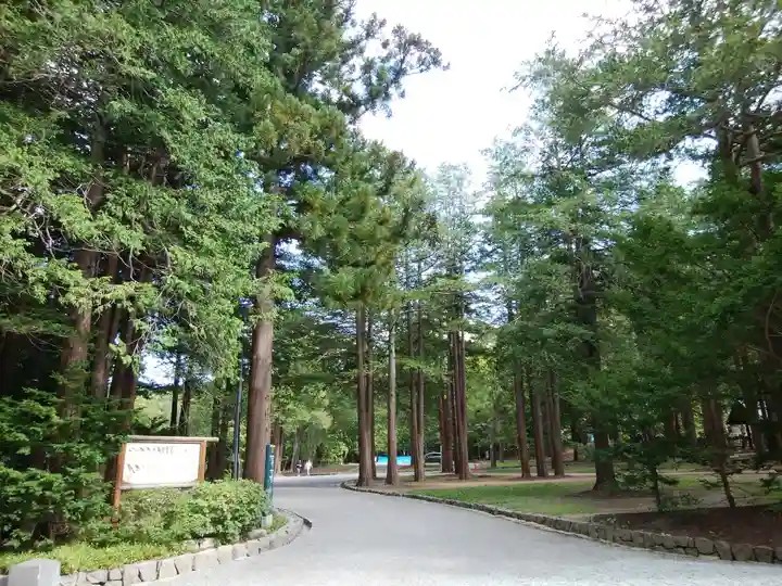 北海道神宮の自然