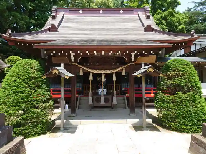 長宮氷川神社の本殿