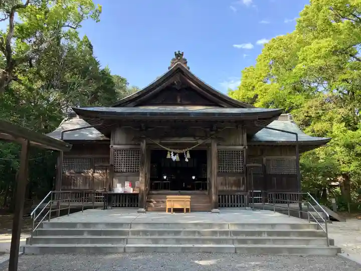 江田神社の本殿・本堂