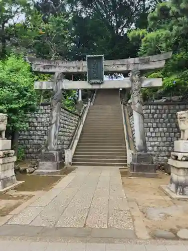 品川神社の鳥居