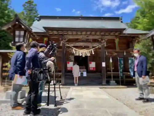 滑川神社 - 仕事と子どもの守り神の本殿