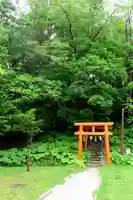 阿寒湖稲荷神社の鳥居