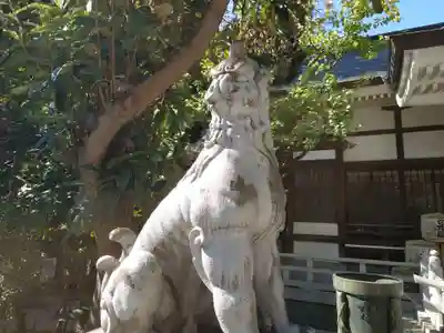 鳥越神社の狛犬