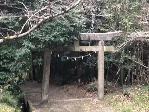 飯神社の鳥居