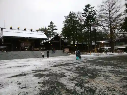 北海道神宮の山門・神門