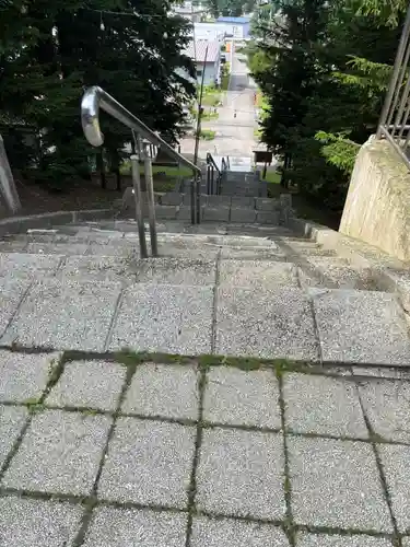 陸別神社の景色