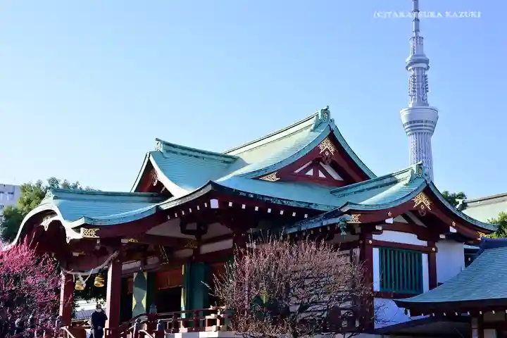 亀戸天神社の本殿・本堂