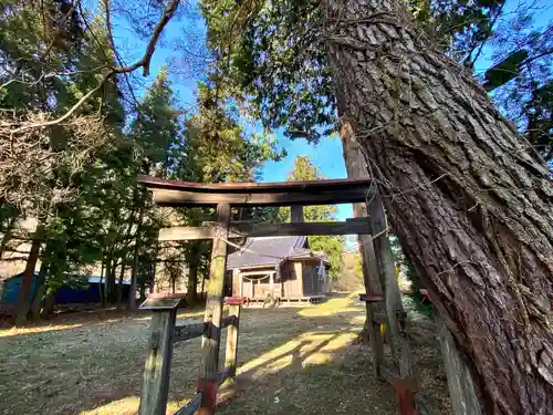 熊野社の鳥居