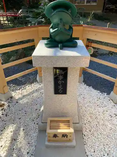 間々田八幡宮の狛犬