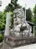 白蛇辨財天の狛犬