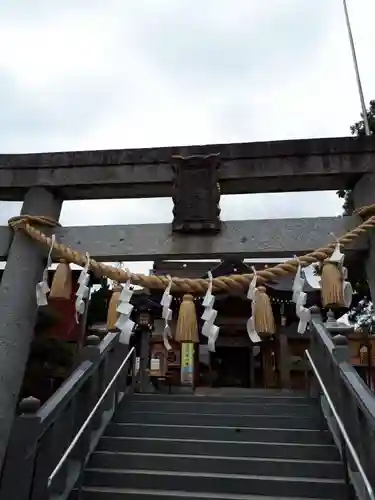 武蔵第六天神社の鳥居