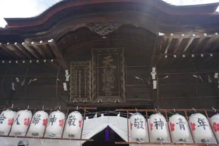 加納天満宮の本殿・本堂