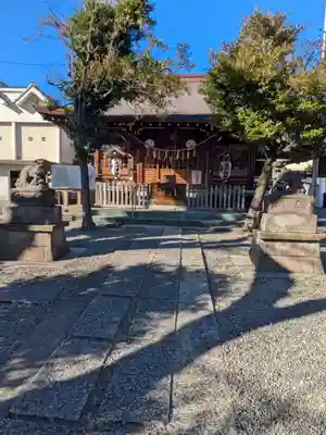 本郷氷川神社の本殿・本堂