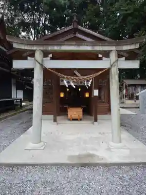 薬師寺八幡宮の鳥居