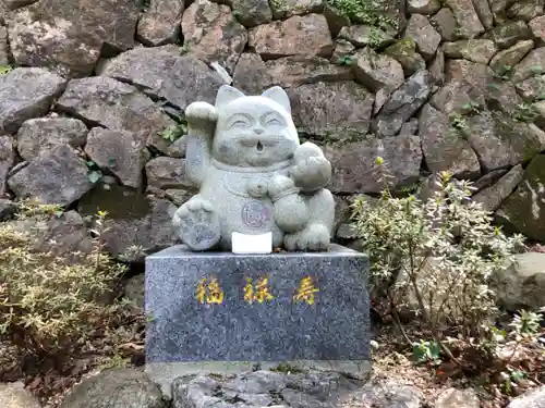 お松大権現の狛犬