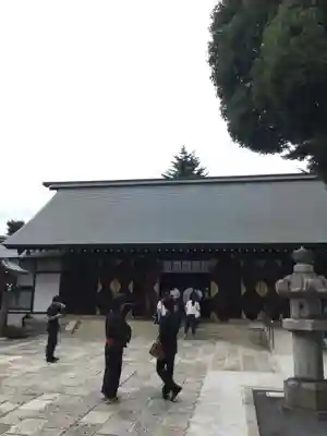 松陰神社の本殿・本堂