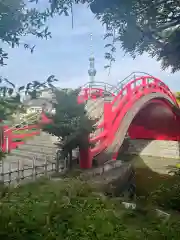 亀戸天神社の庭園