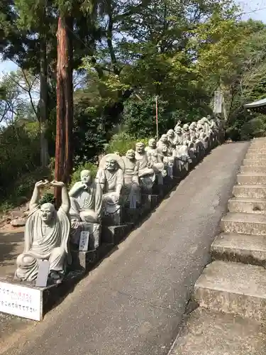 普門寺の像