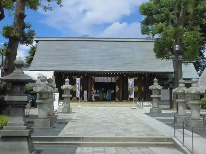 松陰神社の本殿・本堂