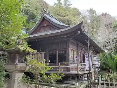 鍬渓神社の本殿・本堂