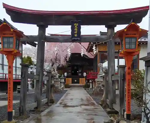 大鏑神社の鳥居