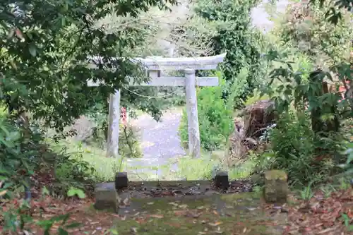 正一位舘稲荷神社の鳥居