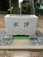 中山杉山神社の手水舎