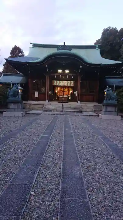 溝旗神社(肇國神社)の本殿・本堂