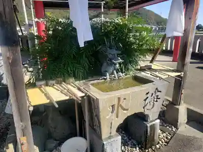 八大白龍大神の手水舎