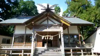 意冨比神社の本殿・本堂